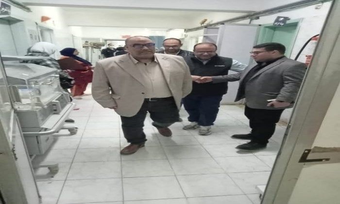 وكيل صحة المنوفية يتفقد مستشفى الشهداء المركزي وكيل صحة المنوفية يتفقد مستشفى الشهداء المركزي