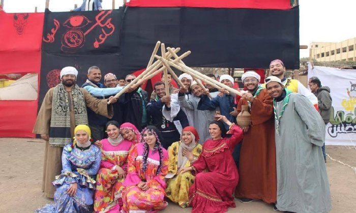 بمشاركة طلابية واسعة.. جامعة حلوان تنظم كرنفال المحافظات لتعزيز الهوية الوطنية بمشاركة طلابية واسعة.. جامعة حلوان تنظم كرنفال المحافظات لتعزيز الهوية الوطنية