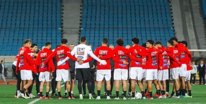 منتخب مصر يختتم تدريباته استعدادا لمواجهة سيراليون بتصفيات كأس العالم منتخب مصر يختتم تدريباته استعدادا لمواجهة سيراليون بتصفيات كأس العالم