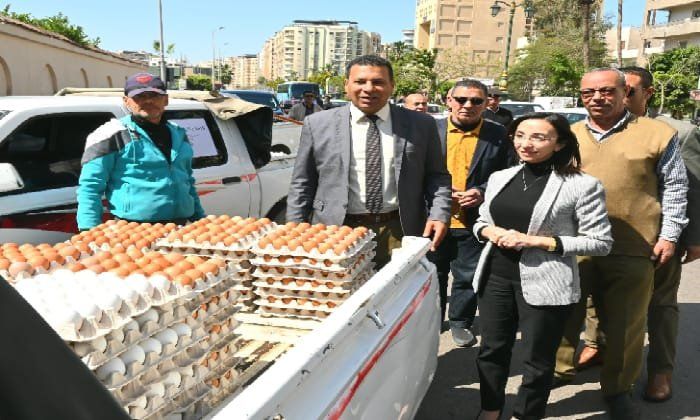 احتفالًا بأعياد الربيع.. قافلة تضم 12 سيارة لبيع «بيض المائدة» بسعر 120 جنيهًا في البحيرة احتفالًا بأعياد الربيع.. قافلة تضم 12 سيارة لبيع «بيض المائدة» بسعر 120 جنيهًا في البحيرة