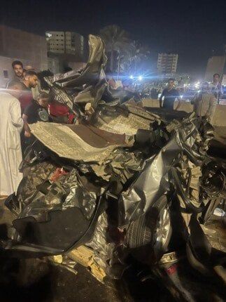 حادث الطريق الدائري بالسلام