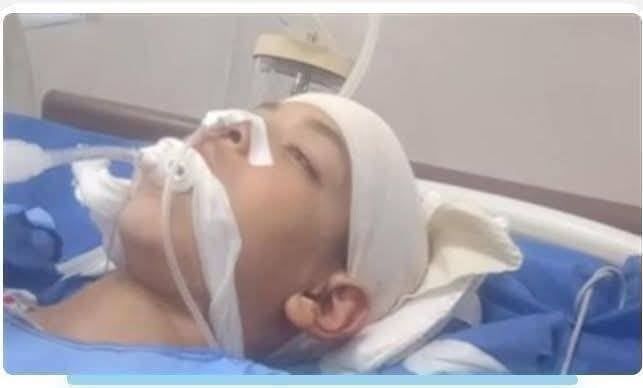 الطفل أدهم قبل وفاته