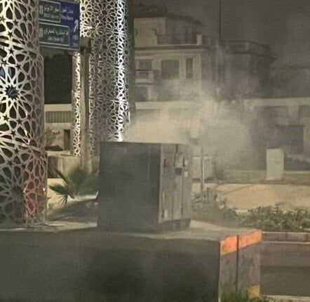 اندلاع حريق داخل كابينة كهرباء أمام مدينة الإنتاج الإعلامي بأكتوبر اندلاع حريق داخل كابينة كهرباء أمام مدينة الإنتاج الإعلامي بأكتوبر