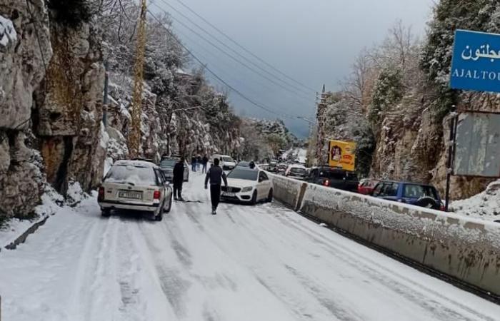 من الجبل الى "فقش الموج".. "آدم" غطى لبنان بالابيض (فيديو وصور) - خليج نيوز