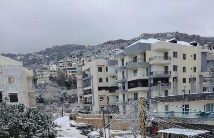 من الجبل الى "فقش الموج".. "آدم" غطى لبنان بالابيض (فيديو وصور) - خليج نيوز