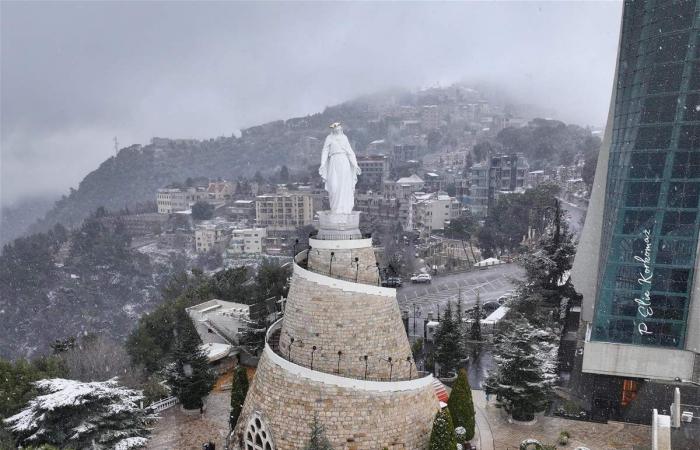 الثلج في حريصا... زيارة النقاوة للنقاء - خليج نيوز