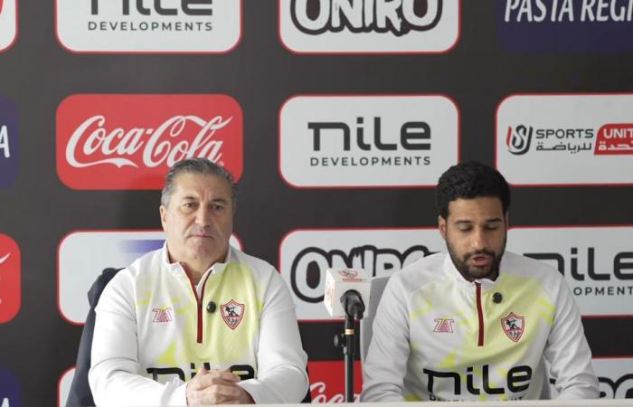 جوزيه بيسيرو: سنفتقد جماهير الزمالك في لقاء زد.. ولا أستطيع منح اللاعبين فترات راحة بسبب ضغط المباريات