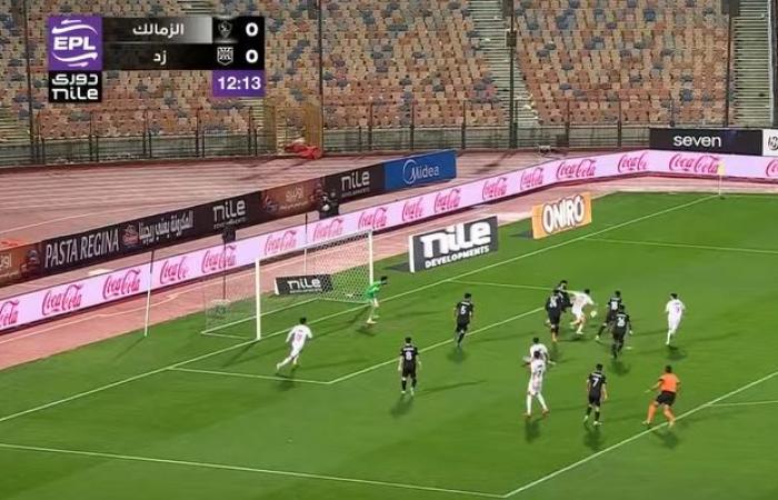 التعادل الإيجابي يحكم نتيجة الشوط الأول لمباراة الزمالك وزد في الدوري