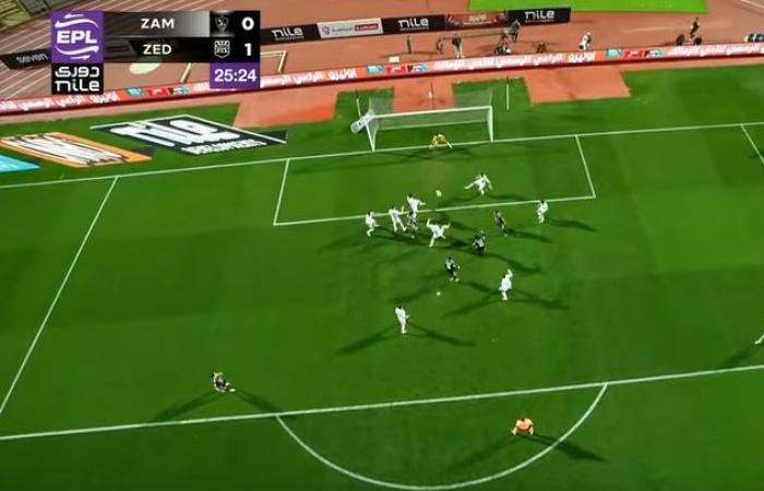 التعادل الإيجابي يحكم نتيجة الشوط الأول لمباراة الزمالك وزد في الدوري