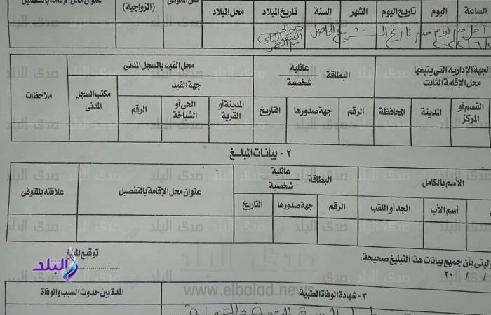 طريقة وخطوات استخراج شهادة الوفاة 2025 .. تعرف عليها - خليج نيوز