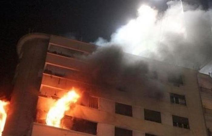 مصرع عامل في حريق شقة أعلى مخبز بشبين الكوم - خليج نيوز