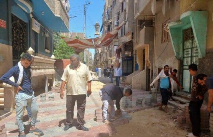 قوص تواصل تنفيذ مشروعات رصف وتطوير ضمن مشروعات الخطة الاستثمارية - خليج نيوز