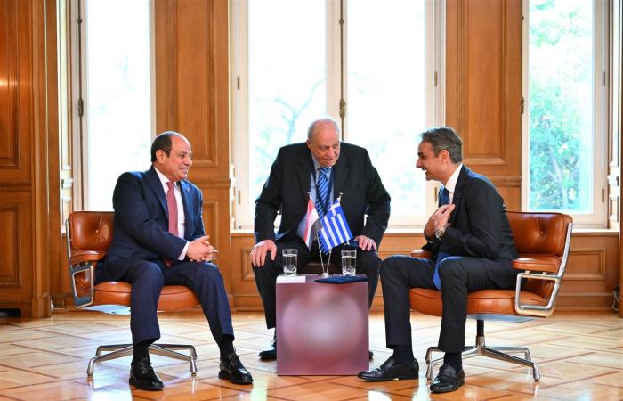 صور ترصد نشاط الرئيس السيسي اليوم في اليونان - خليج نيوز