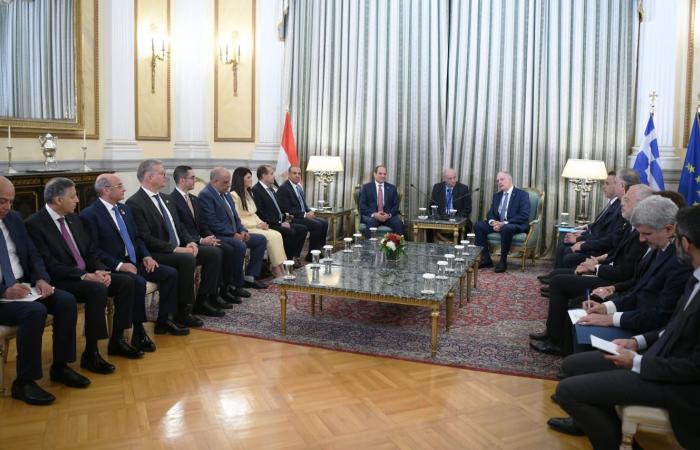 صور ترصد نشاط الرئيس السيسي اليوم في اليونان - خليج نيوز