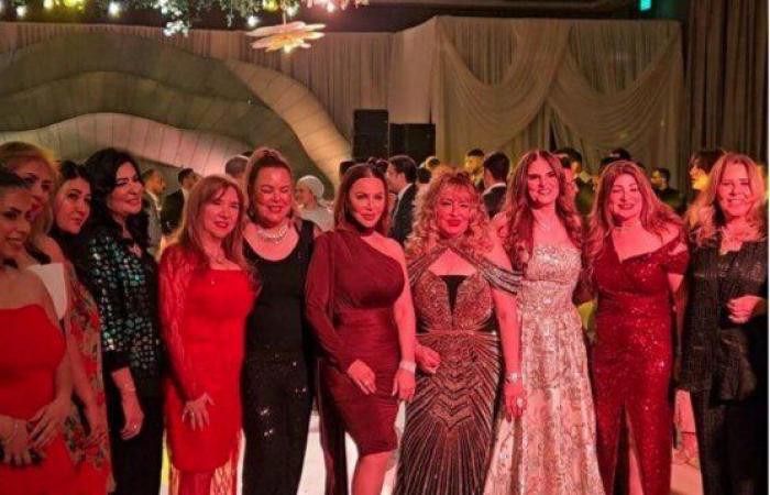 رانيا فريد شوقي وطارق النهري أبرز الحضور في حفل زفاف هيا كتكت «صور» - خليج نيوز