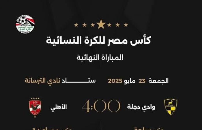 شاهندة المغربي حكمًا لمباراة الأهلي ودجلة في كأس مصر للسيدات - خليج نيوز