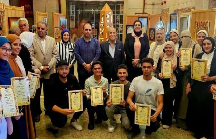 «تراثنا يحكي».. معرض فني لطلاب جامعة طنطا بالمركز الثقافي - خليج نيوز