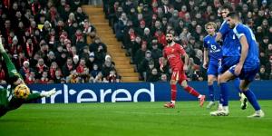 ماذا قدم محمد صلاح في مباراة ليفربول وليستر سيتي بالدوري الإنجليزي ؟