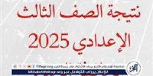 عاجل| صدرت الآن.. رابط URL نتيجة الشهادة الإعدادية 2025 بالاسم ورقم الجلوس في محافظة الجيزة