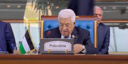 الرئيس الفلسطيني: يجب وضع حد للانتهاكات الإسرائيلية حتى يعم الأمن والسلام لجميع شعوب المنطقة