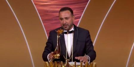 أحمد السقا يتحدّث عن الجزء الثاني من «العتاولة» في حفل Joy Awards|فيديو - خليج نيوز