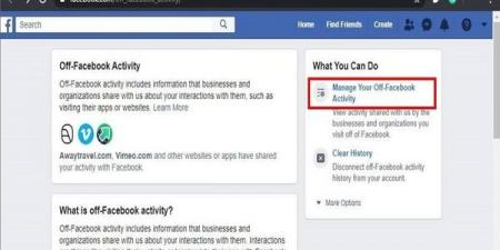 تعرف على الميزة الجديدة المقدمة من فيسبوك لإيقاف تتبع نشاطاتك من جهات خارجية.