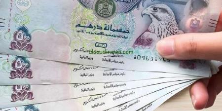 سعر الدرهم الإماراتي اليوم الجمعة 7-2-2025 مقابل الجنيه المصري