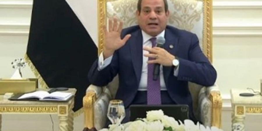 السيسي:" الحمد لله إيدي لا اتعاصت بدم حد ولا خدت مال حد" - خليج نيوز