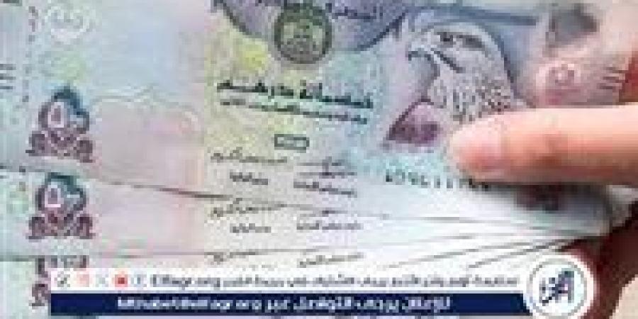 سعر الدرهم الإماراتي اليوم مقابل الجنيه المصري والدولار في البنوك