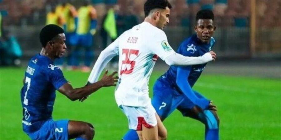 طاقم من تحكيم كاب فيردي يدير مباراة الزمالك وبلاك بولز - خليج نيوز