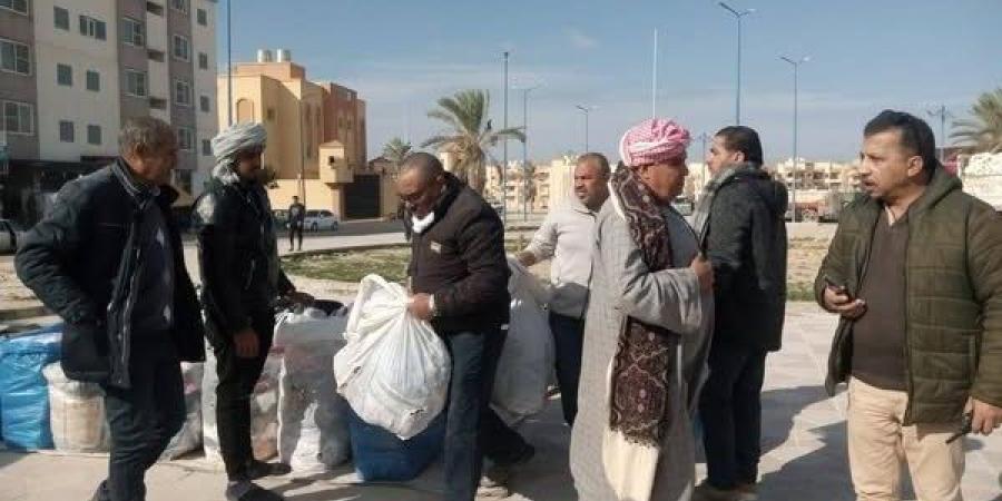 حملة لإزالة التعديات والإشغالات المخالفة في مرسى مطروح - خليج نيوز