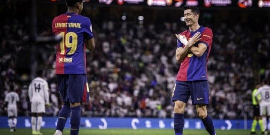 برشلونة يهين ريال مدريد بخماسية ويحرز لقب كأس السوبر الإسباني «فيديو» - خليج نيوز