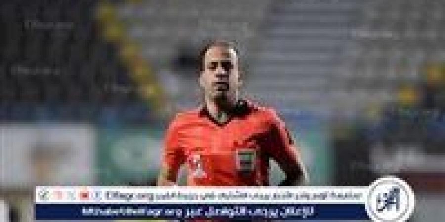 محمد الحنفي حكما لمباراة الأهلي أمام الجونة في الدوري المصري