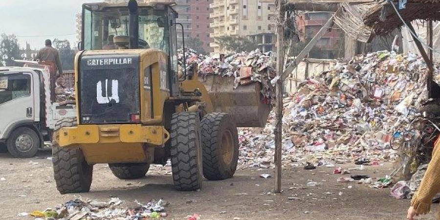 البحيرة: إزالة بؤر جديدة للنباشين ورفع 100 طن من المخلفات والتراكمات - خليج نيوز