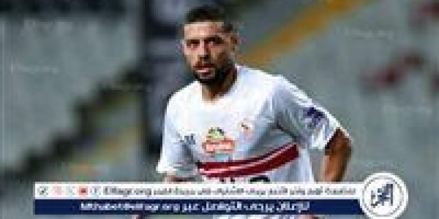 مصطفى شلبي يغيب عن مران الزمالك