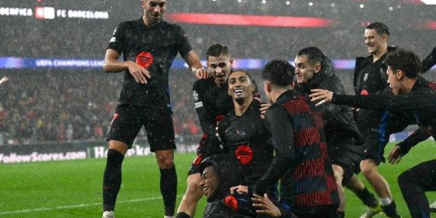 ريمونتادا كتالونية.. فوز مثير لبرشلونة على بنفيكا 5-4 بدوري الأبطال - خليج نيوز